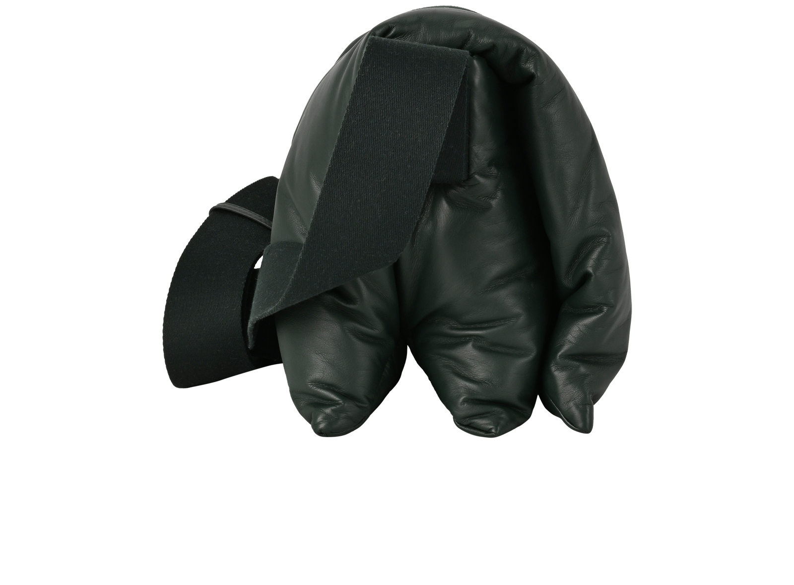 Burberry Pillow Messenger, &pound;550, Handbags, Green, Leather, Side view